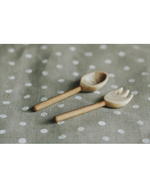 Tateplota Handmade Wooden Spoon and Fork