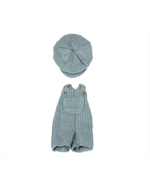 Maileg Overall and Cap for Teddy Junior