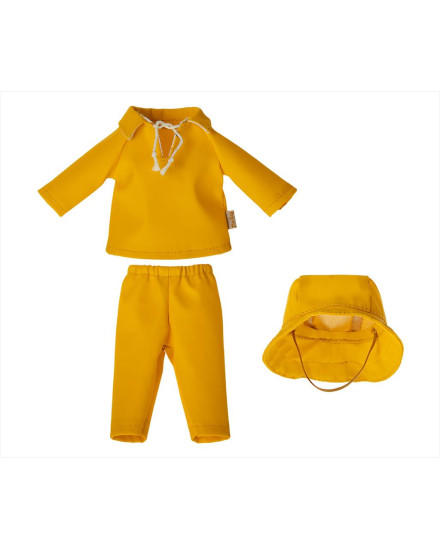 Maileg Rainwear w. Hat - Teddy Dad