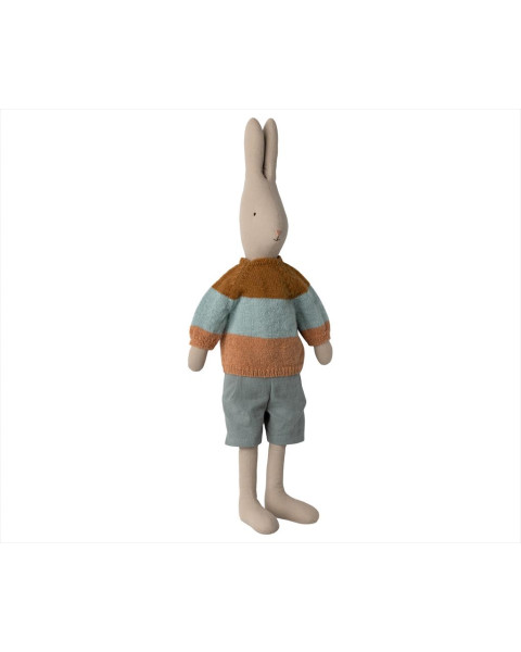 Sample Maileg Rabbit Size 5, Classic - Sweater and Shorts