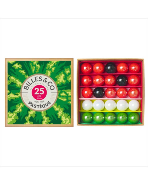Billes and Co Mini Box Watermelon Marbles