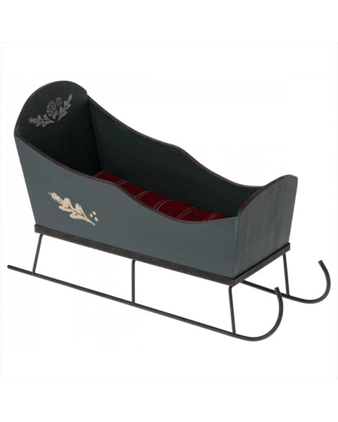 Maileg Sleigh Medium - Green