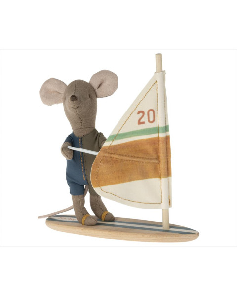 Maileg Beach Mouse, Surfer Little Brother