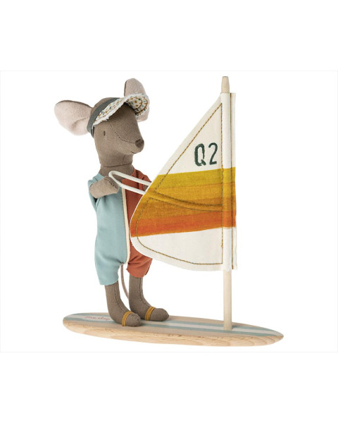 Maileg Beach Mouse, Surfer Big Brother