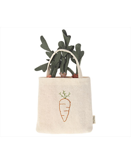 Maileg Carrots in Shopping Bag