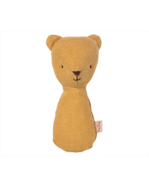 Maileg Teddy Rattle - Dusty Yellow