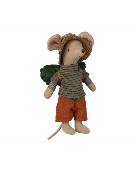 Maileg Hiker Mouse, Big Brother - Stripey Shirt