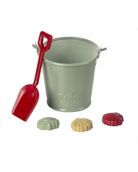 Maileg Beach Set - Shovel, Bucket and Shells