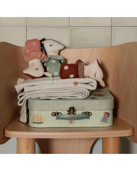 Maileg Bambi Rattle - Rose