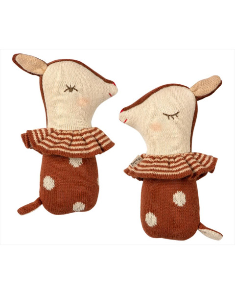 Maileg Bambi Rattle - Rusty