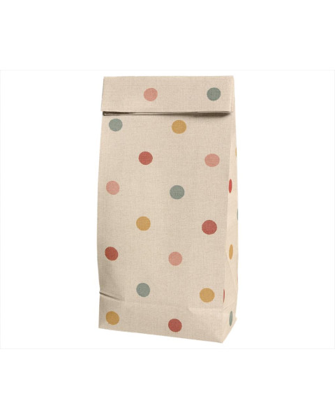 Maileg Gift Bag, Multi Dots - Small