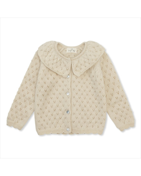 Konges Slojd Holiday Cardigan - Winter White (11-12 years)
