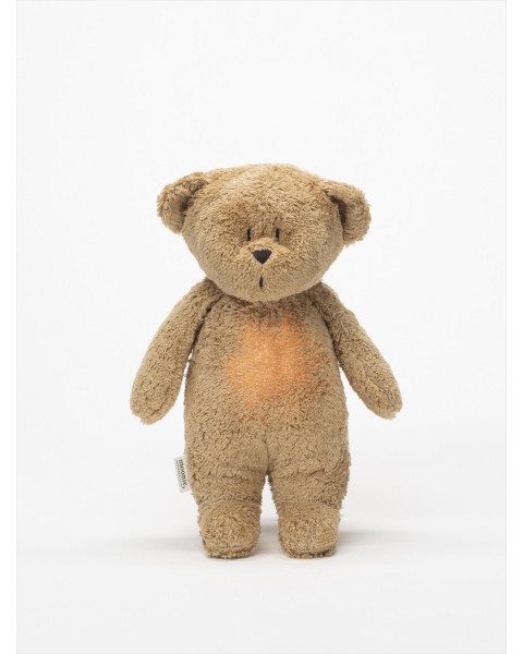 Moonie Humming Bear with Lamp - Cappuccino