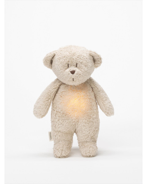 Moonie Humming Bear with Lamp - Sand