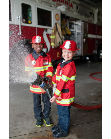 Great Pretenders Fireman with Accessories in Garment Bag