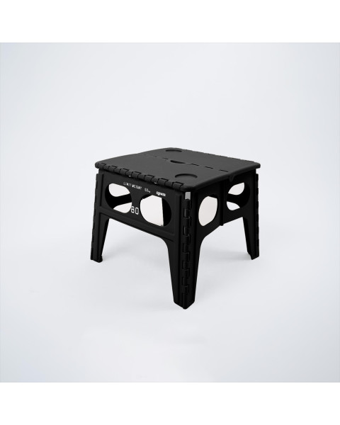 Slower Folding Table: Chapel Black