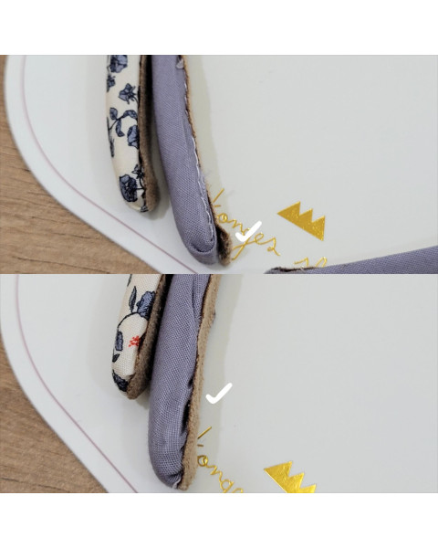 Imperfect Konges Slojd 2 Pack Fabric Hair Brace - Espalier Petit