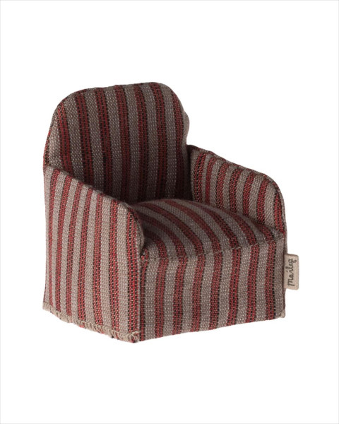 Maileg Chair, Mouse - Stripe