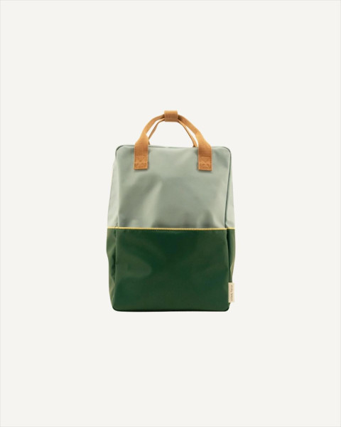 Sticky Lemon Backpack Large | Meadows | Island Blue + Green Meadow