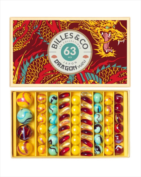 Billes and Co Dragon Yuzu Marbles
