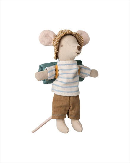Maileg Hiker Mouse, Big Brother - Stripes