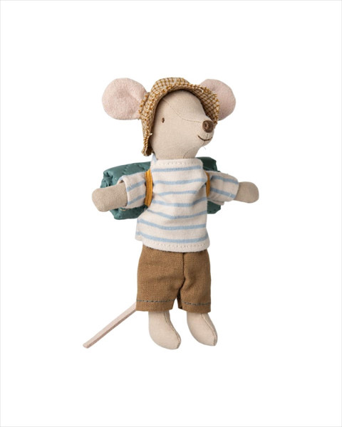 Maileg Hiker Mouse, Big Brother - Stripes