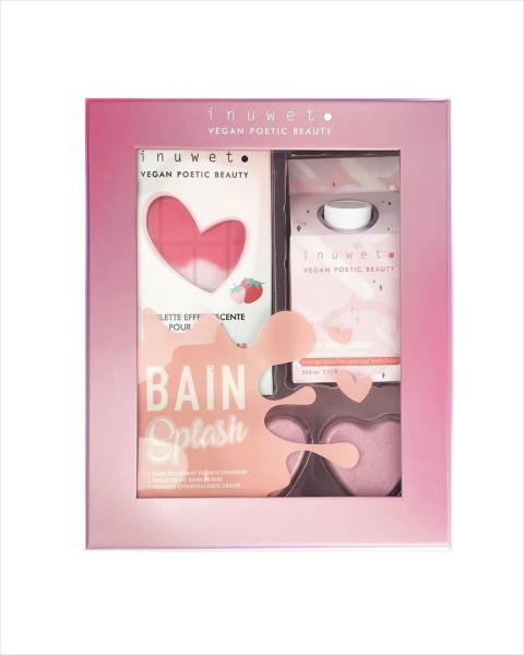 Inuwet Splash Bath Gift Set - Strawberry