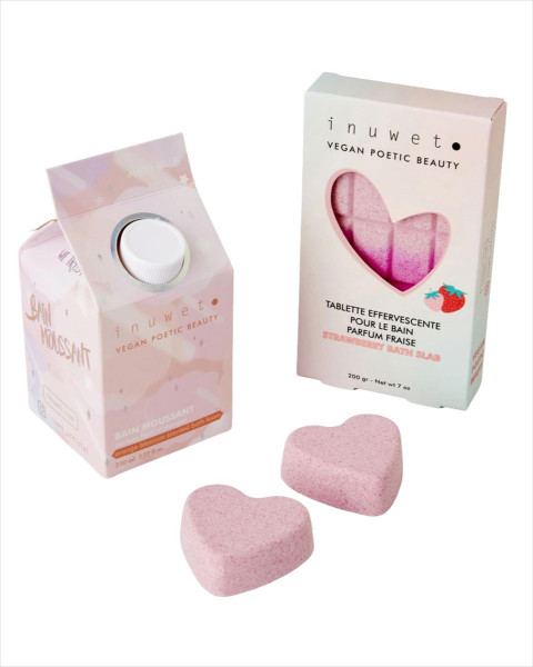 Inuwet Splash Bath Gift Set - Strawberry