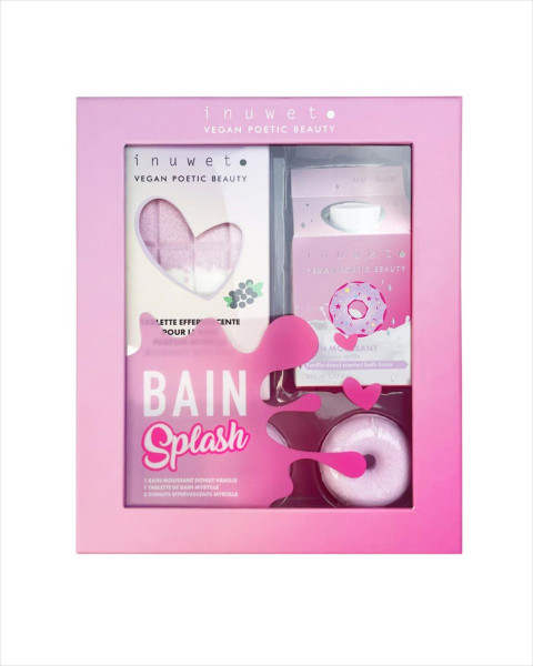 Inuwet Splash Bath Gift Set - Donut