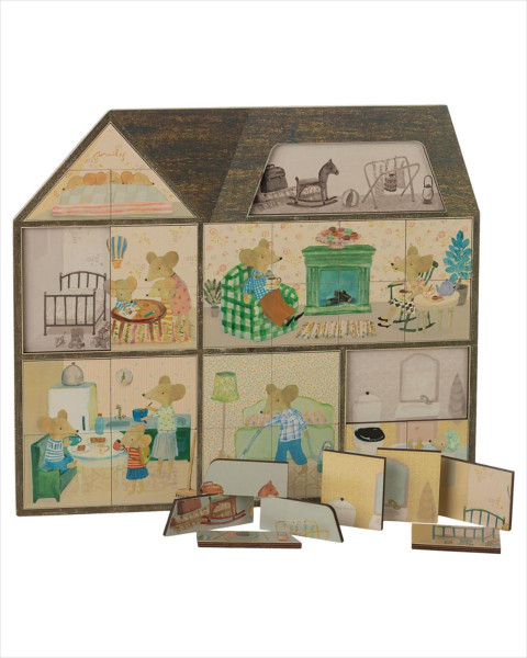 Maileg Mouse Hole Farmhouse Puzzle