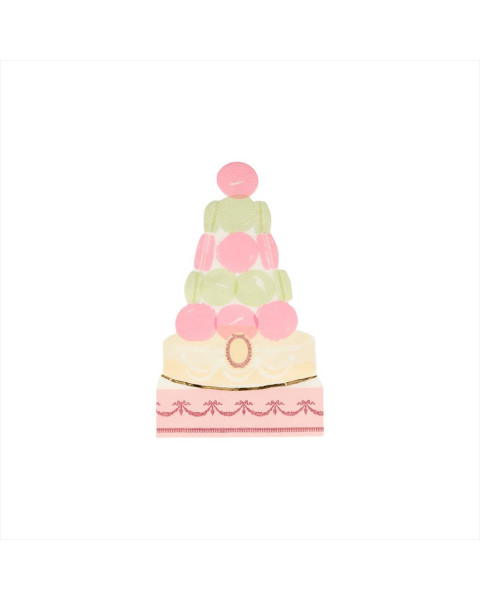 Meri Meri Laduree Paris Macaron Pyramid Napkins