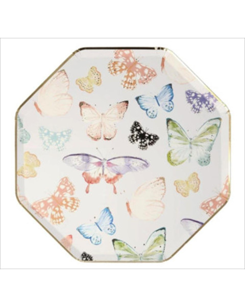 Meri Meri Butterfly Dinner Plates