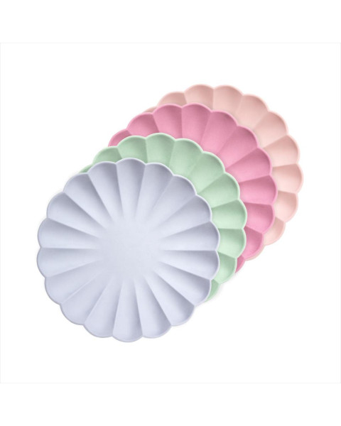 Meri Meri Multicolor Simply Eco Small Plates