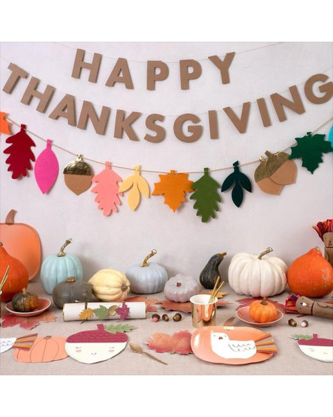 Meri Meri Ombre Pastel Pumpkins Plates