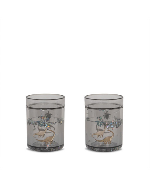 Konges Slojd 2 Pack Glitter Cups - Dino