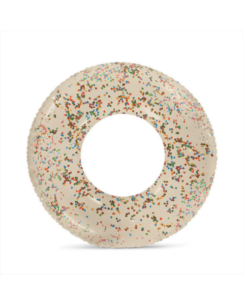 Konges Slojd Junior Swim Ring Transparent - Cream
