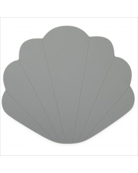 Konges Slojd Silicone Placemat Clam - Light Blue
