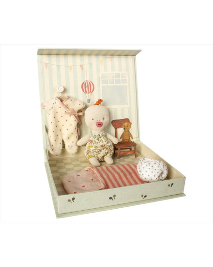 Maileg Ginger Baby Set  Box