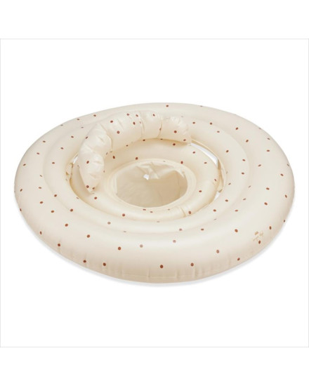 Konges Slojd Swim Ring Baby - Dot Bronze Brown