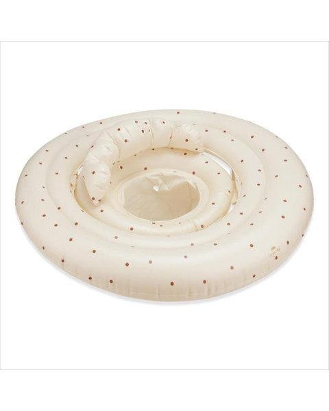 Konges Slojd Swim Ring Baby - Dot Bronze Brown