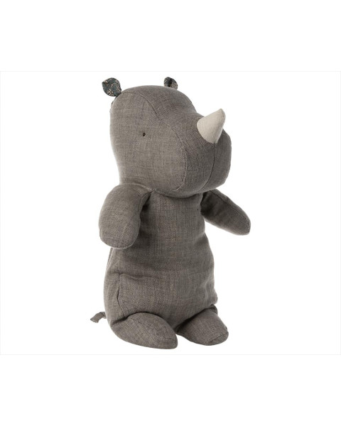 Sample Maileg Safari Friends, Rhino, Medium - Dark Grey