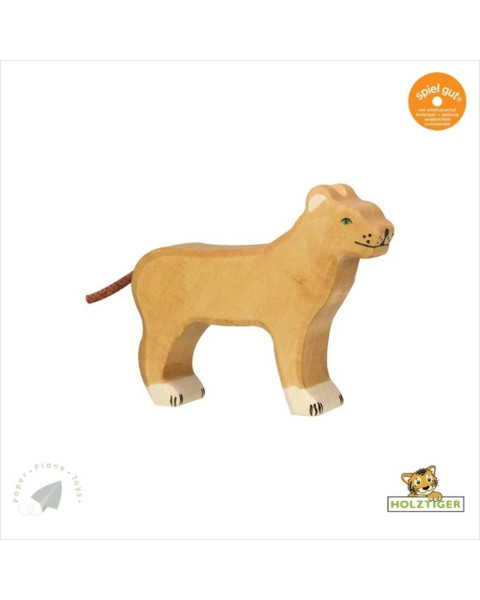 Holztiger Wooden Animal Lioness