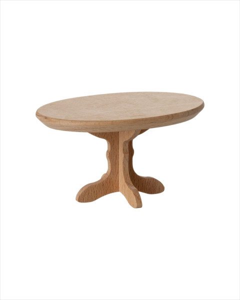 Maileg Oval Coffee Table, Mouse - Nature