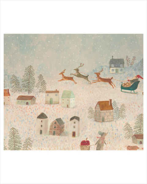 Maileg Gift Wrap Paper - Santa is Coming