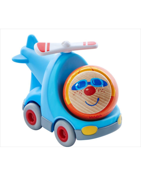HABA Kullerbu Hugo Helicopter - Blue