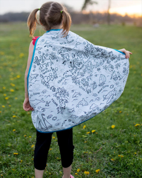 Great Pretenders Color-A-Cape Around The World (4-7 Years)
