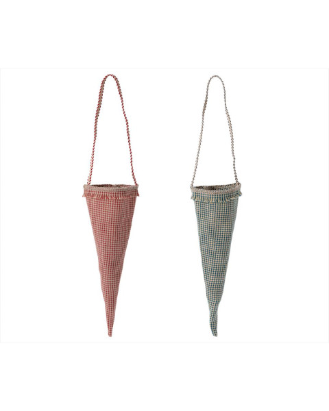 Maileg Fabric Cornet Ornament, 2 ass