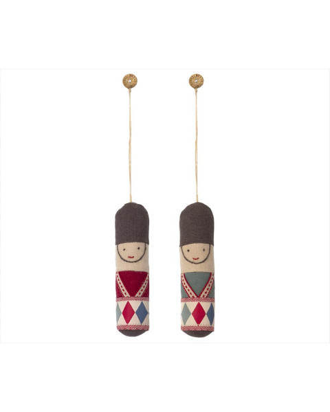Maileg Fabric Guard Ornament, 2 ass