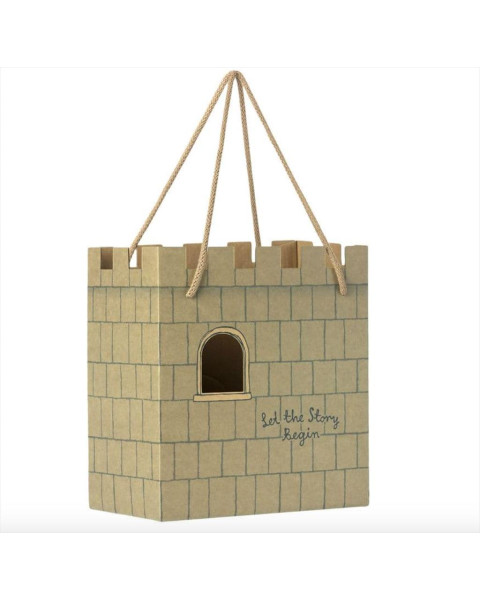 Maileg Castle Gift Bag - Mint