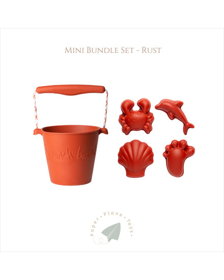 Scrunch Mini Bundle Set - Rust